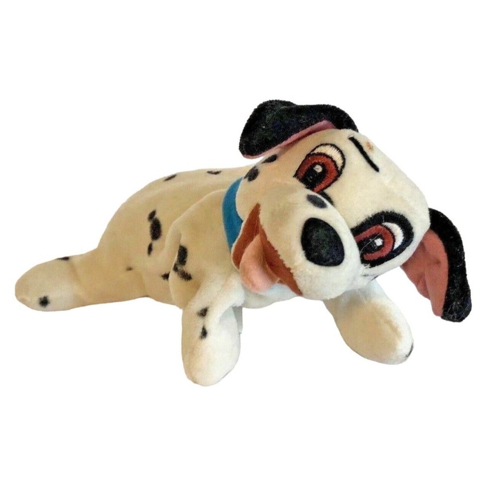 Lucky 101 Dalmatians Mini Bean Bag Disney Stuffed Animal Toy  7 .5" length